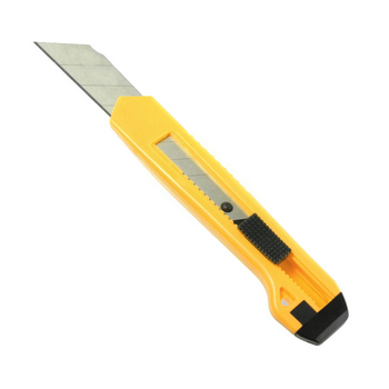 Locking Utility Knife with Retractable Blade
