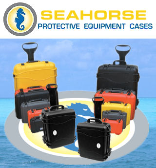 Seahorse Waterproof Protective Equipment Cases